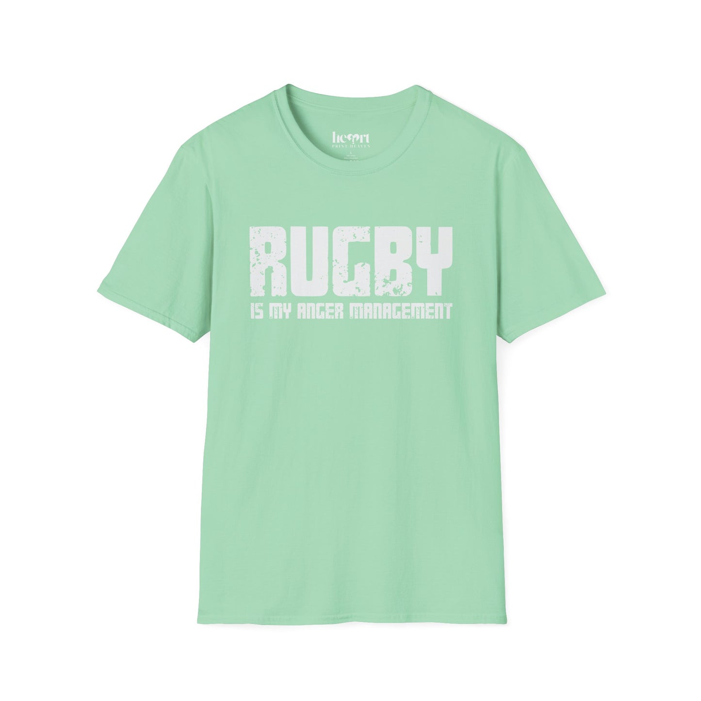 Rugby Is My Anger Management T-Shirt – Funny Rugby Lover's Tee 🏉😂