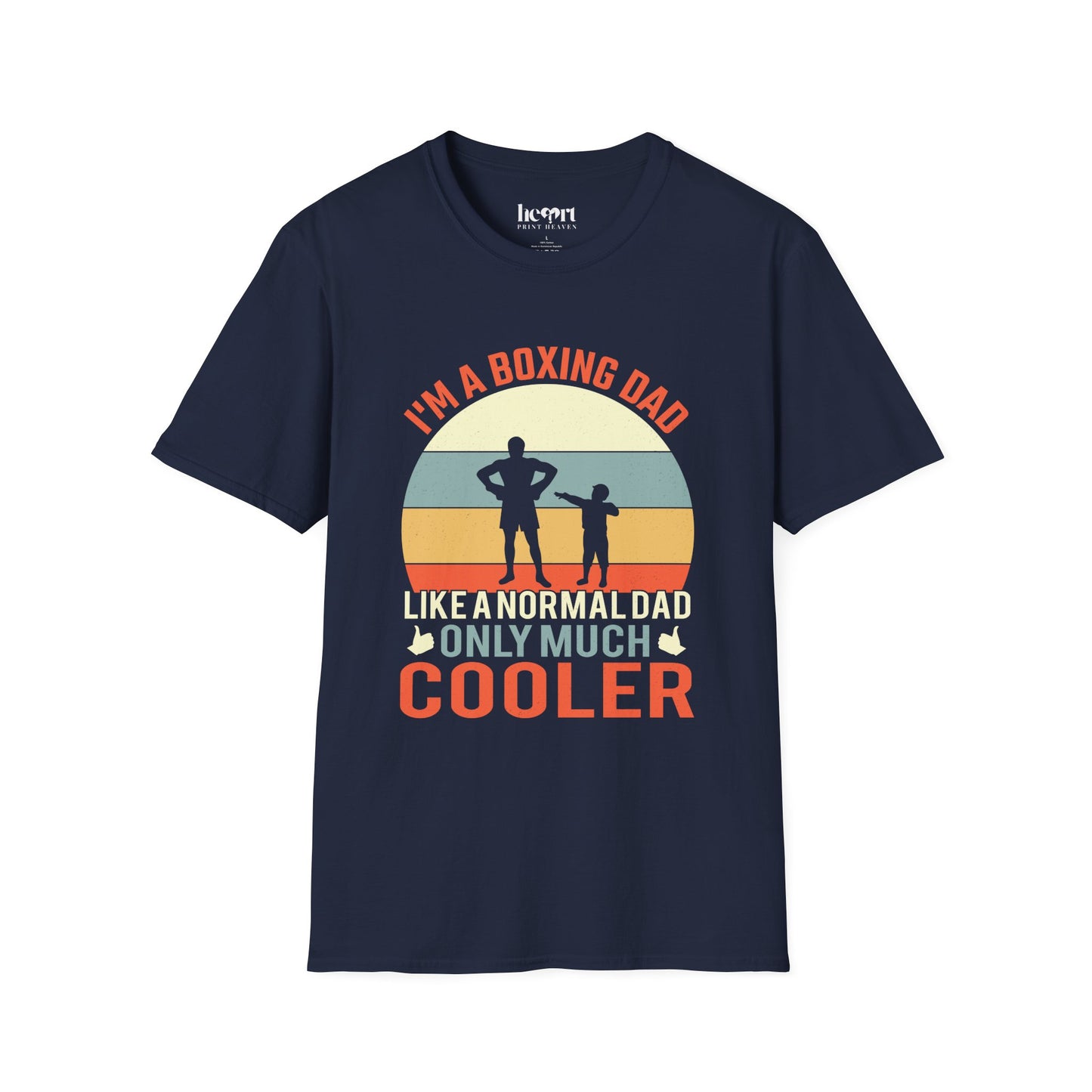 Cool Boxing Dad T-Shirt – Funny Gift for Boxing Enthusiast Fathers 🥊