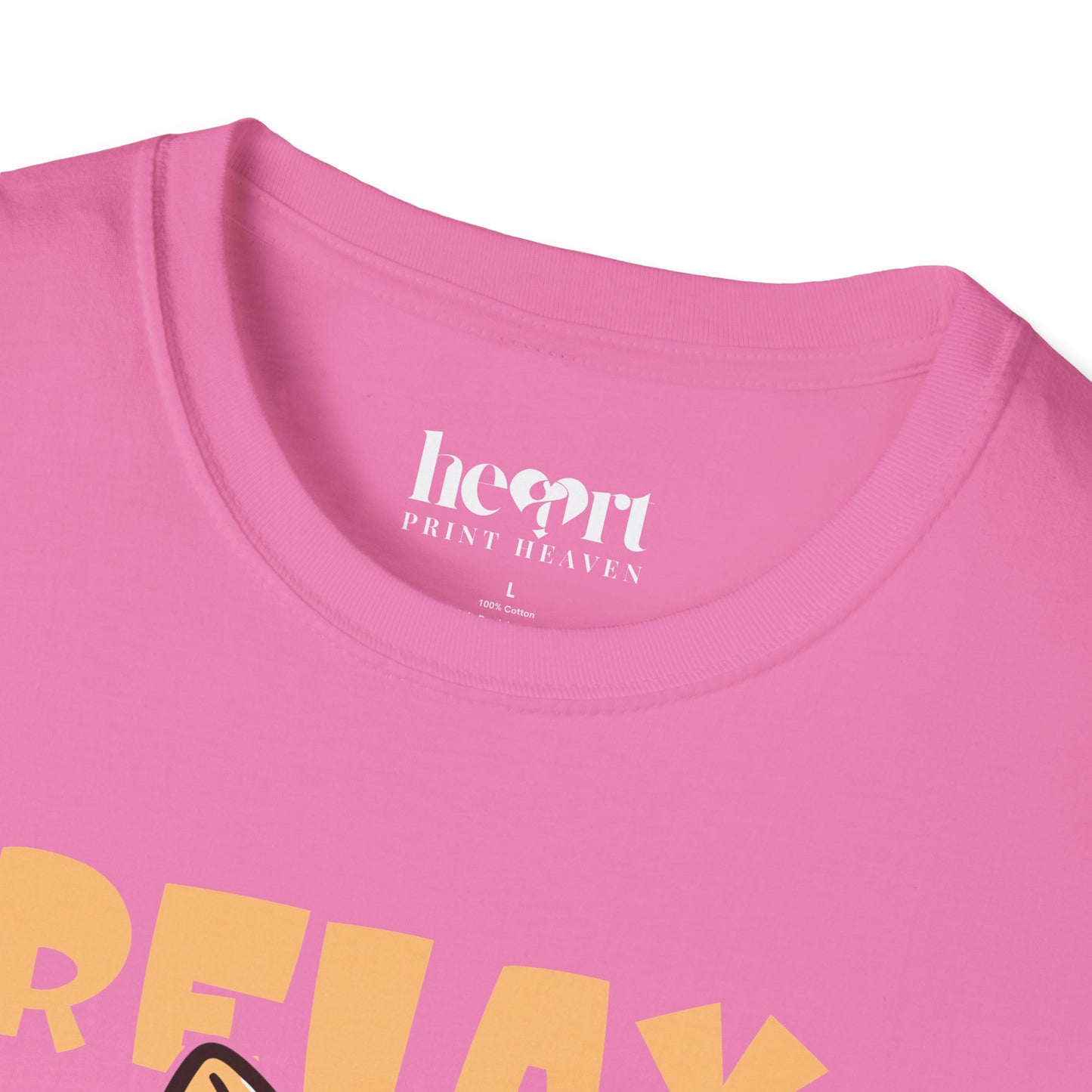 Relax and Let It Go Yoga T-Shirt – Calm and Mindful Apparel for Everyday Peace