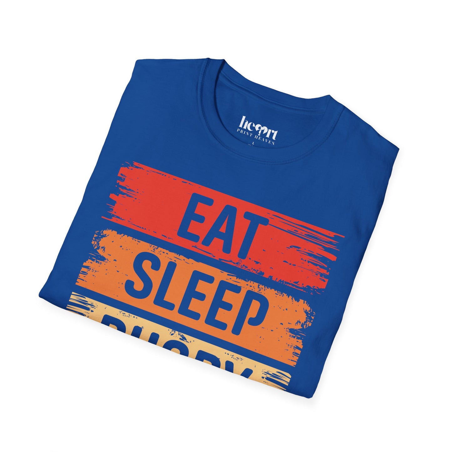 Eat Sleep Rugby Repeat T-Shirt 🏉 | Funny Rugby Gift for Players & Fans