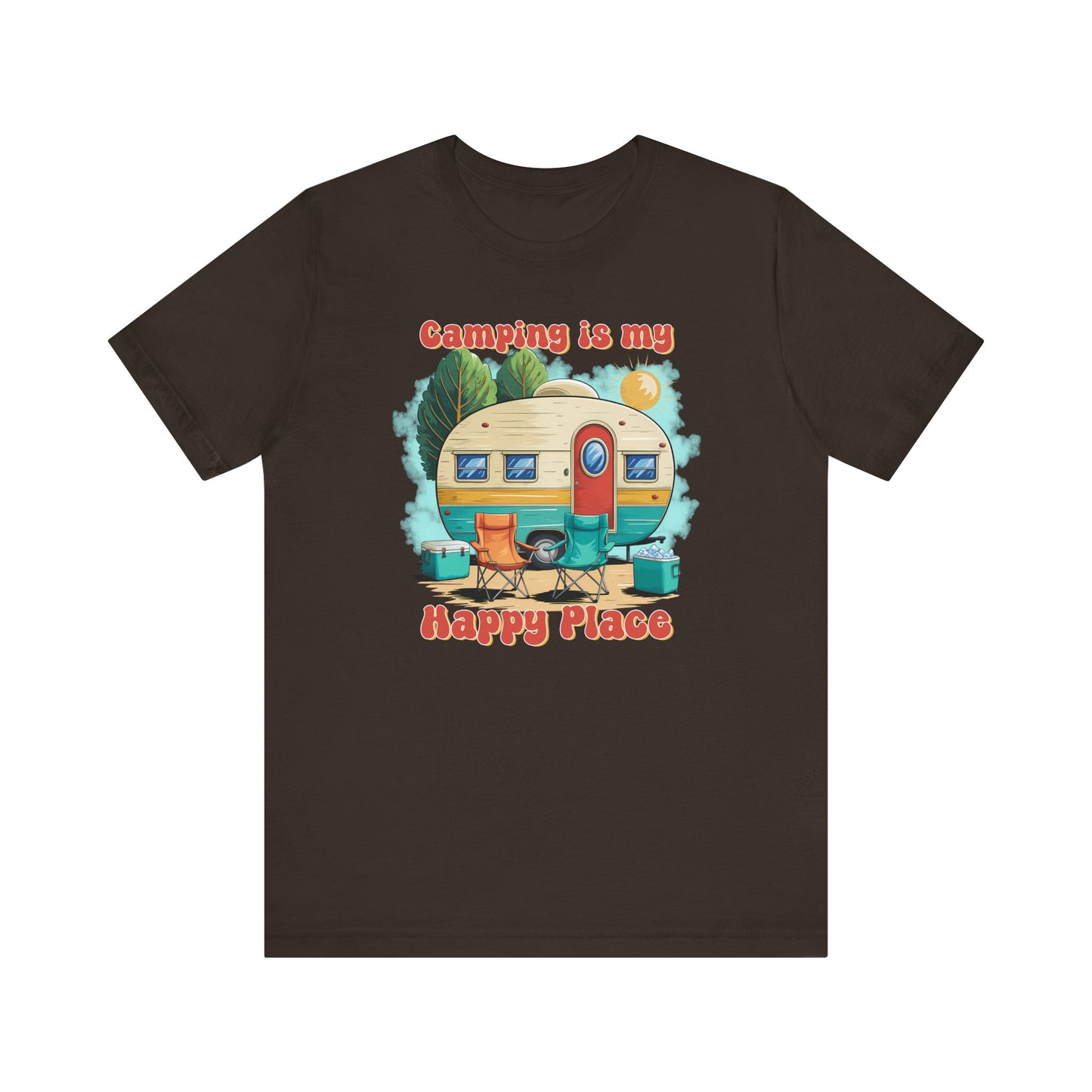 Camping is My Happy Place T-Shirt