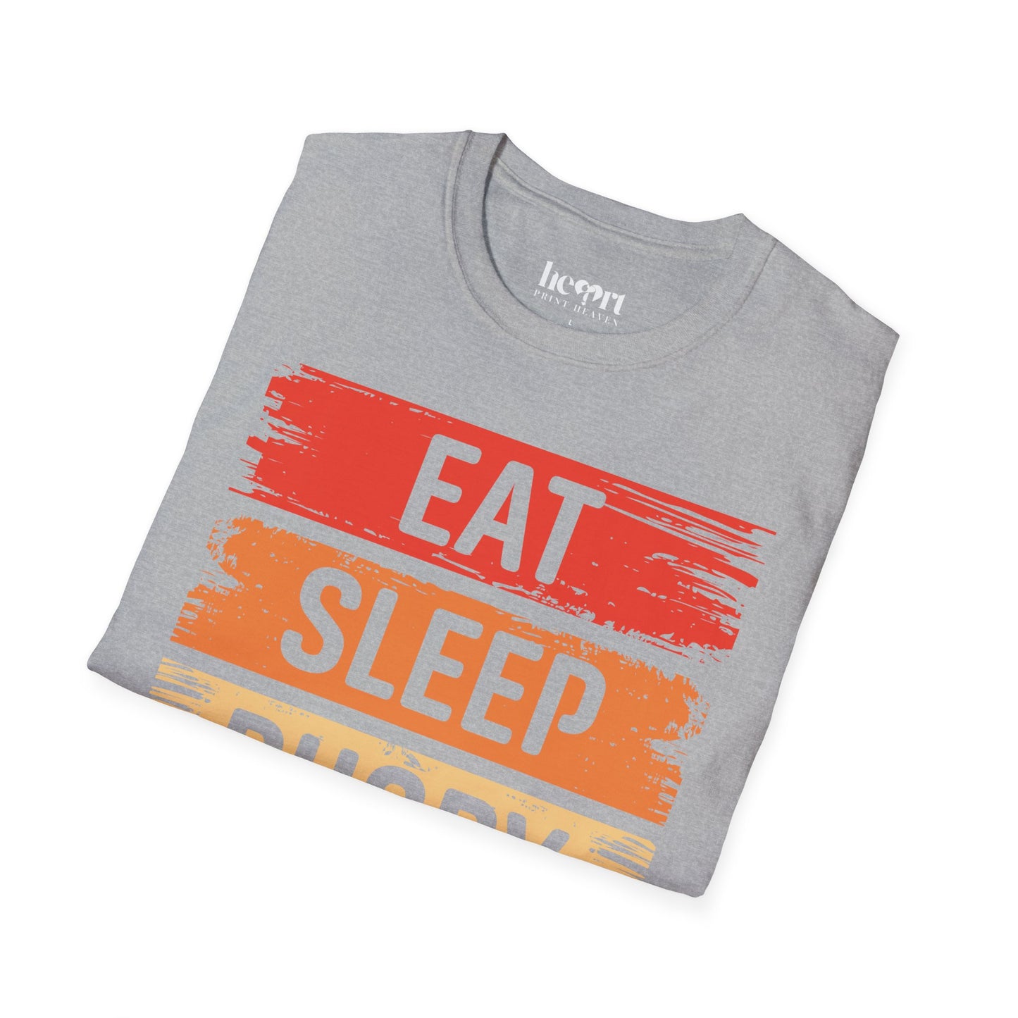 Eat Sleep Rugby Repeat T-Shirt 🏉 | Funny Rugby Gift for Players & Fans