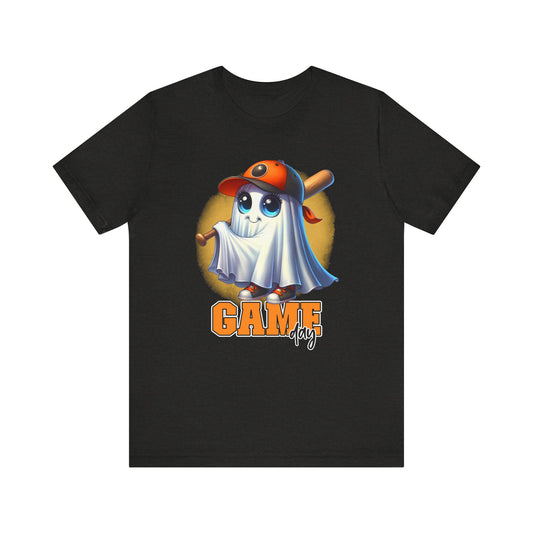 Game Day Cute Baby Ghost Baseball T-shirt