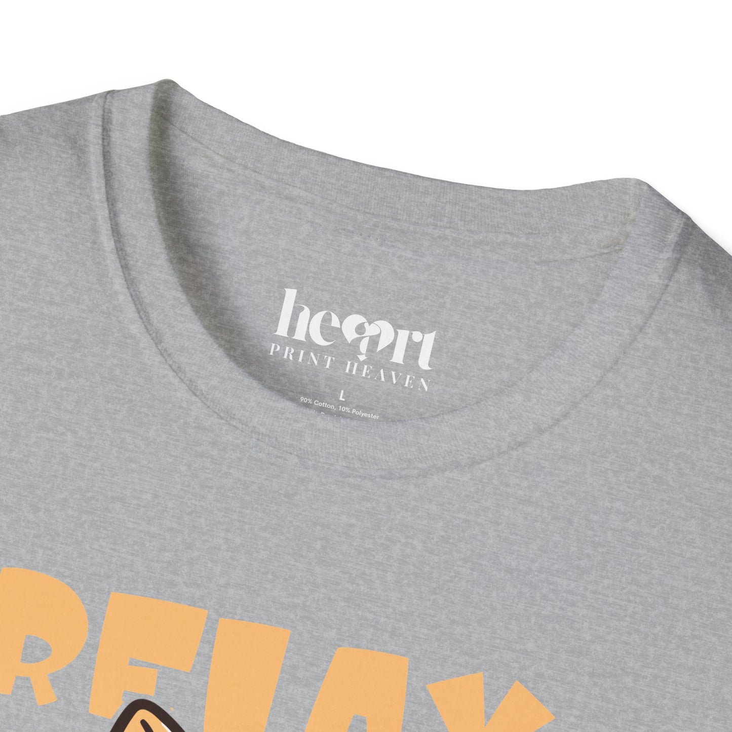 Relax and Let It Go Yoga T-Shirt – Calm and Mindful Apparel for Everyday Peace