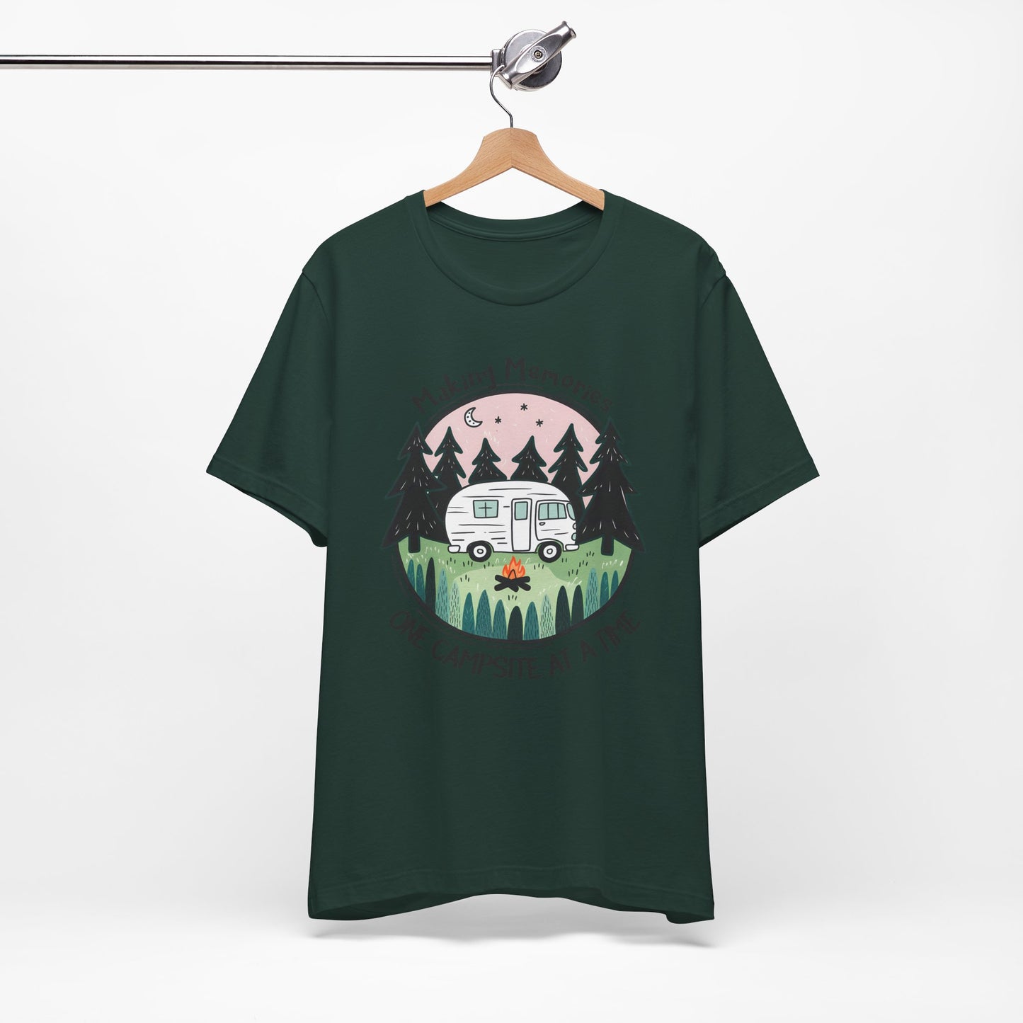 Making Memories One Campsite at a Time – Retro RV Camping Shirt