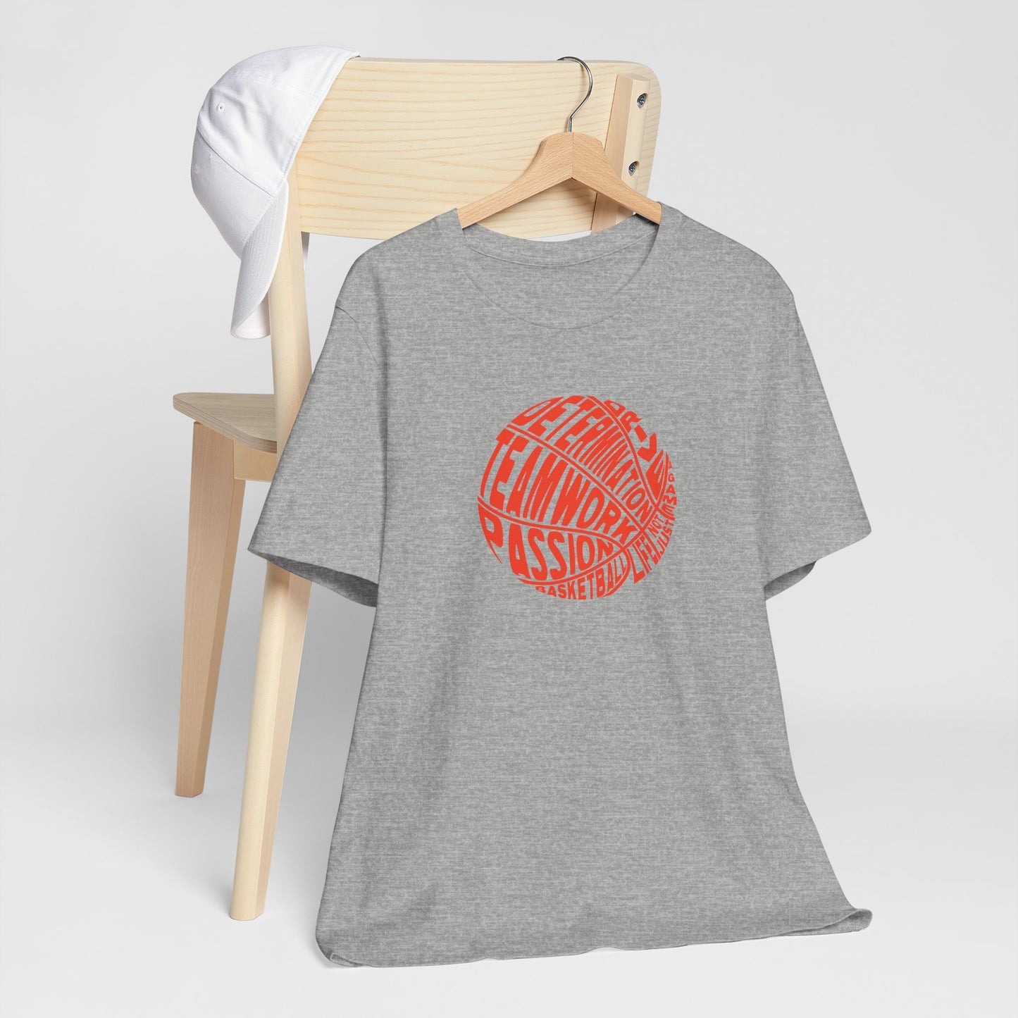 Kld-Basketball-Life Lettering Basketball T-shirt