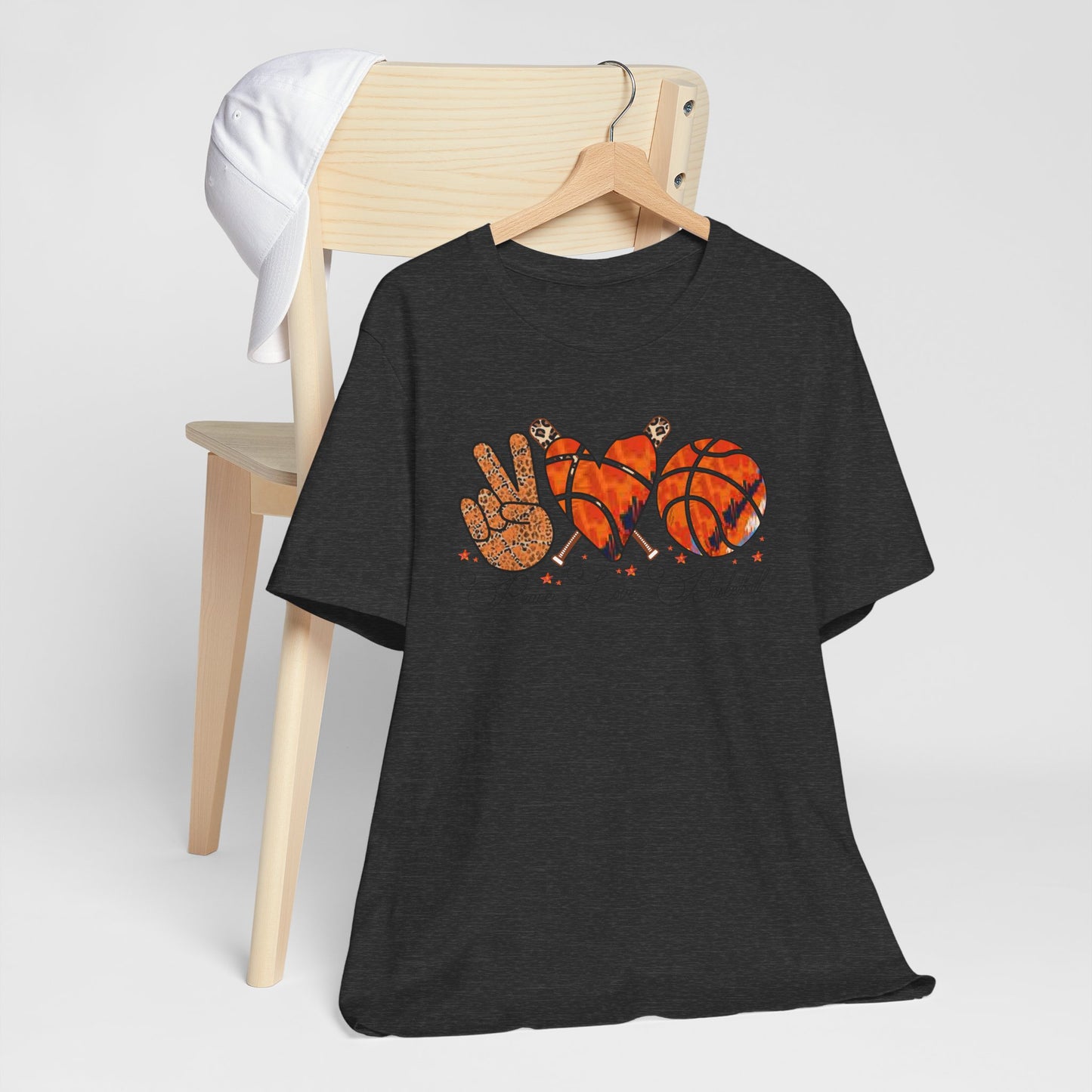 Peace, Love, Basketball T-shirt