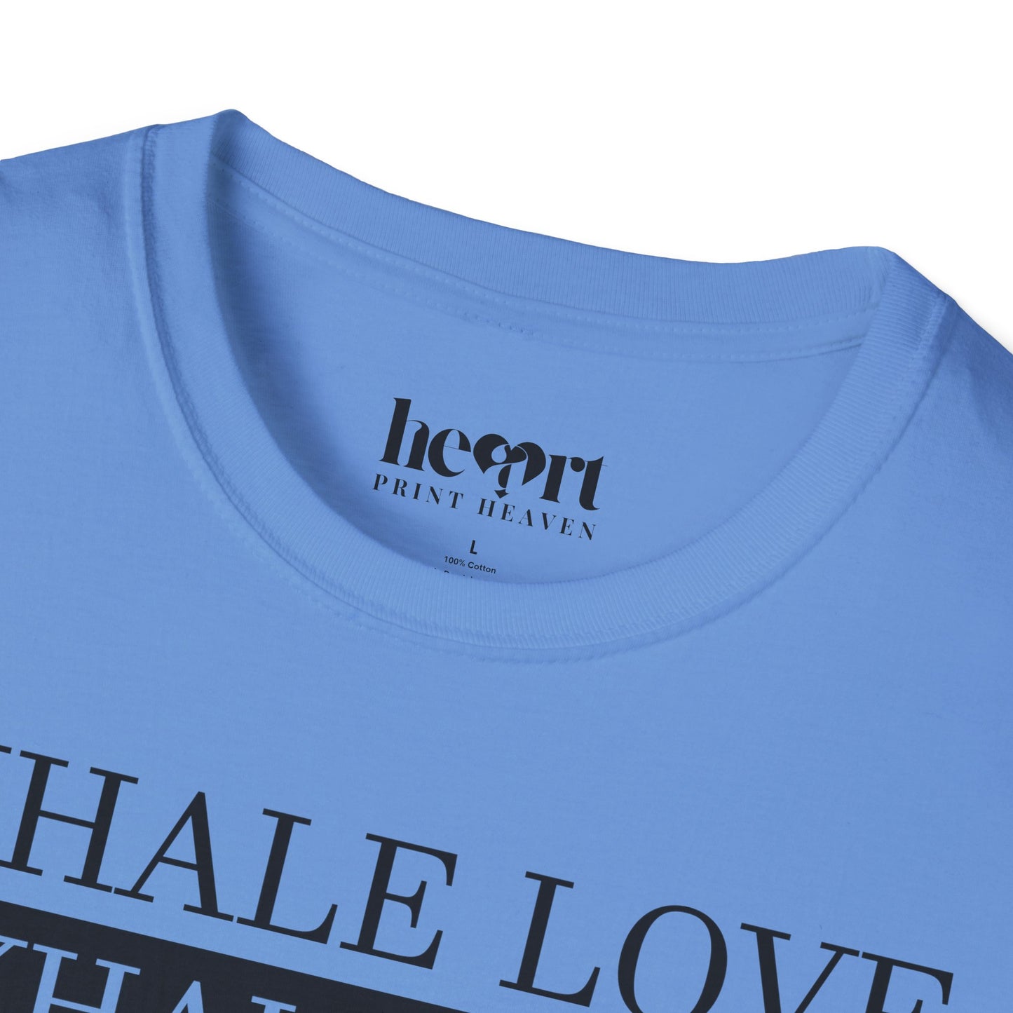 Inhale Love Exhale Hate Your Body Can Do It – Motivational Yoga T-Shirt 🧘♀️✨