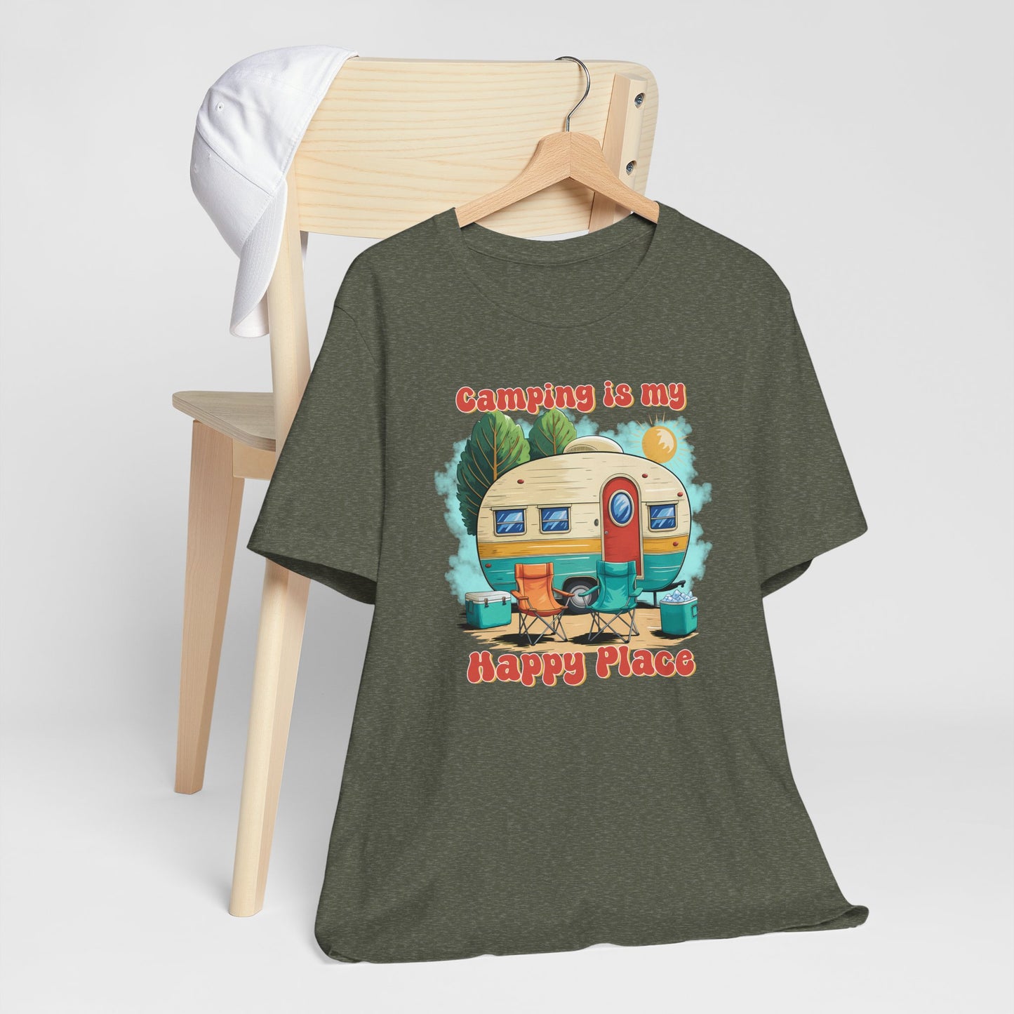 Camping is My Happy Place T-Shirt