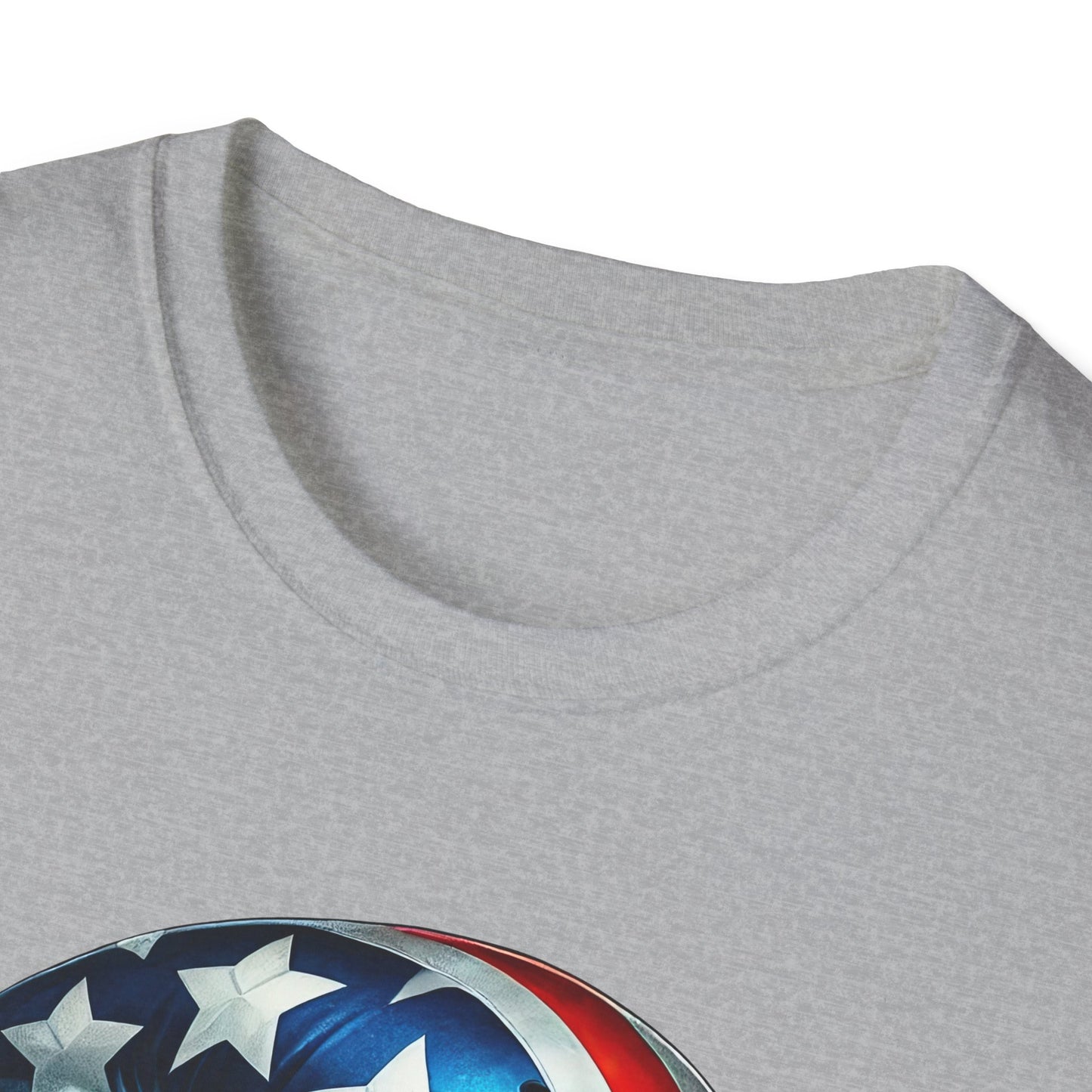 American Flag Gnome Football T‑Shirt – Unisex Fit