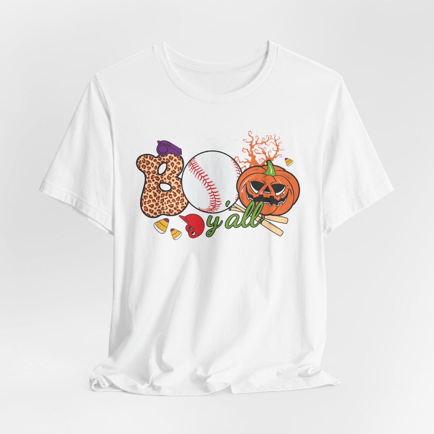 Boo y'all Baseball T-shirt