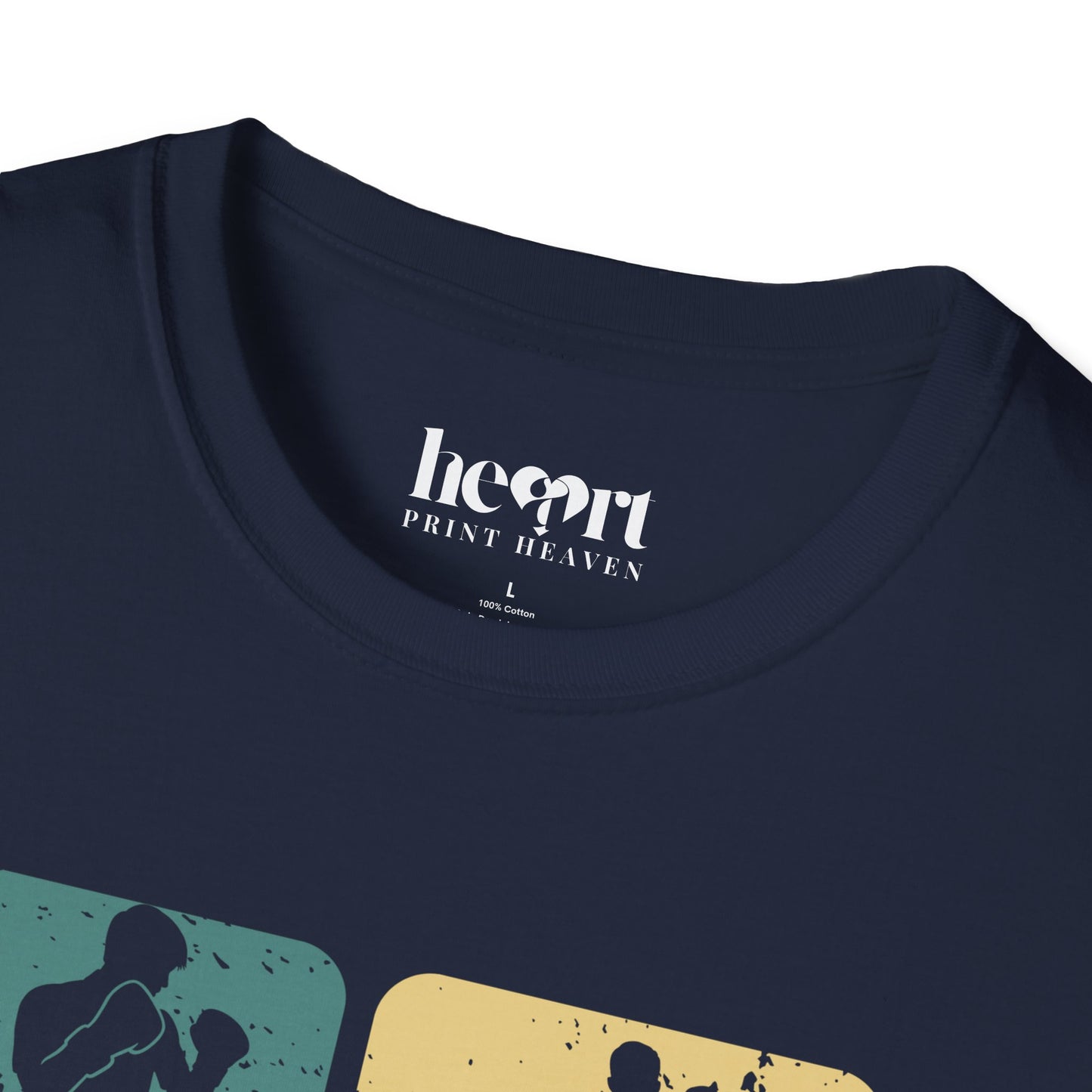 Dynamic Boxing Collage T-Shirt – Unique Graphic Tee for Boxing Enthusiasts 🥊