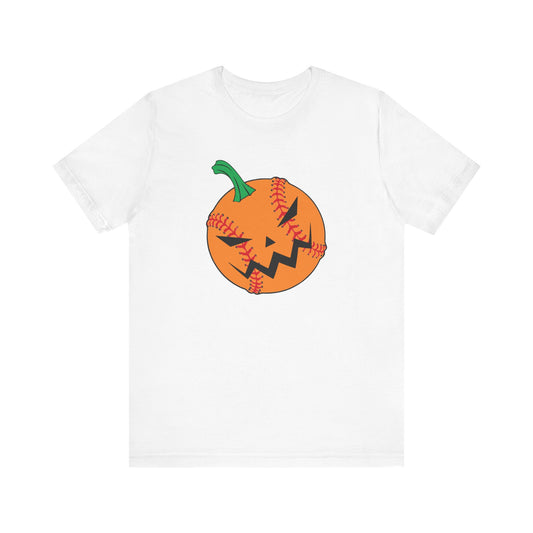 Baseball-Ball-Pumpkin-Halloween T-shirt