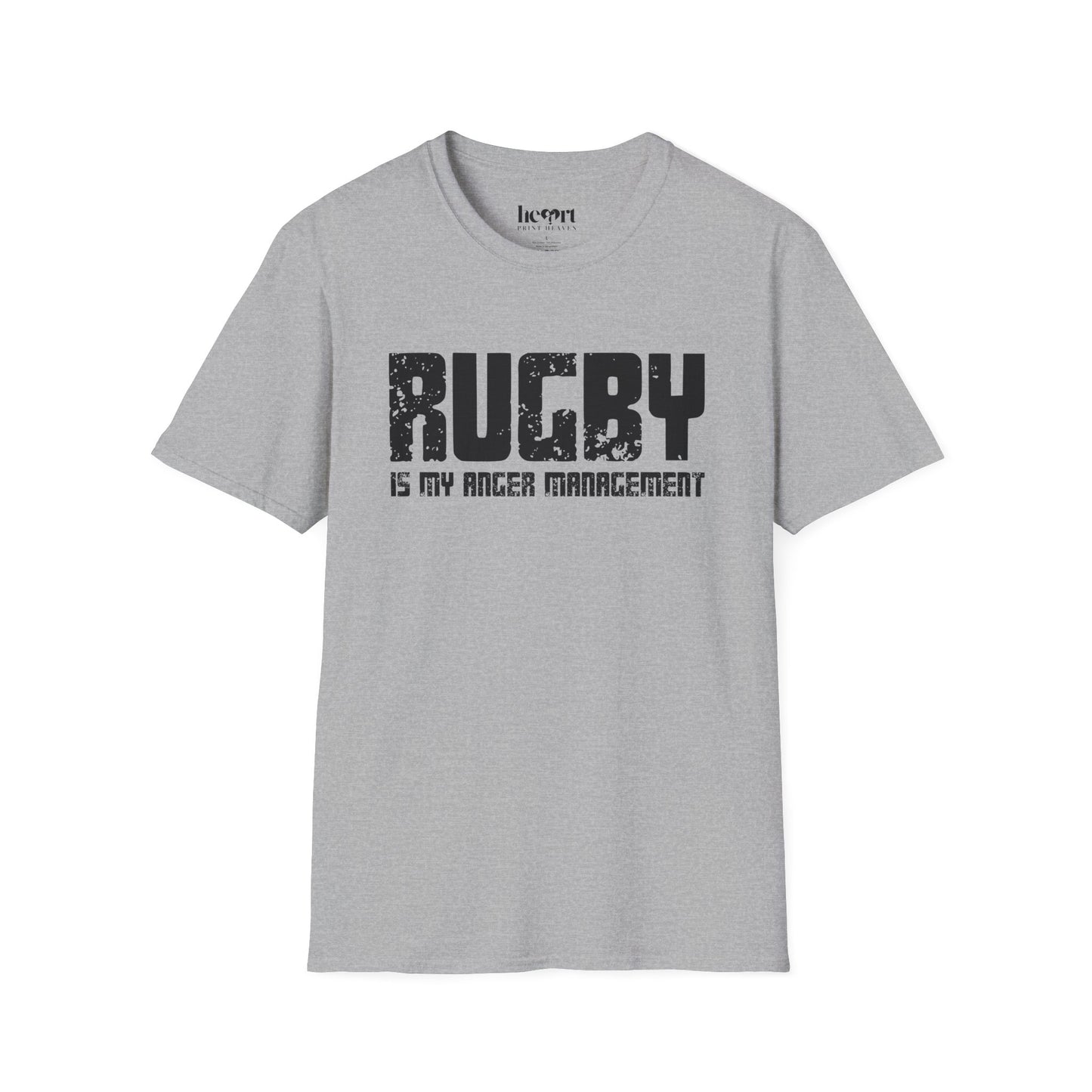 Rugby Is My Anger Management T-Shirt – Funny Rugby Lover's Tee 🏉😂