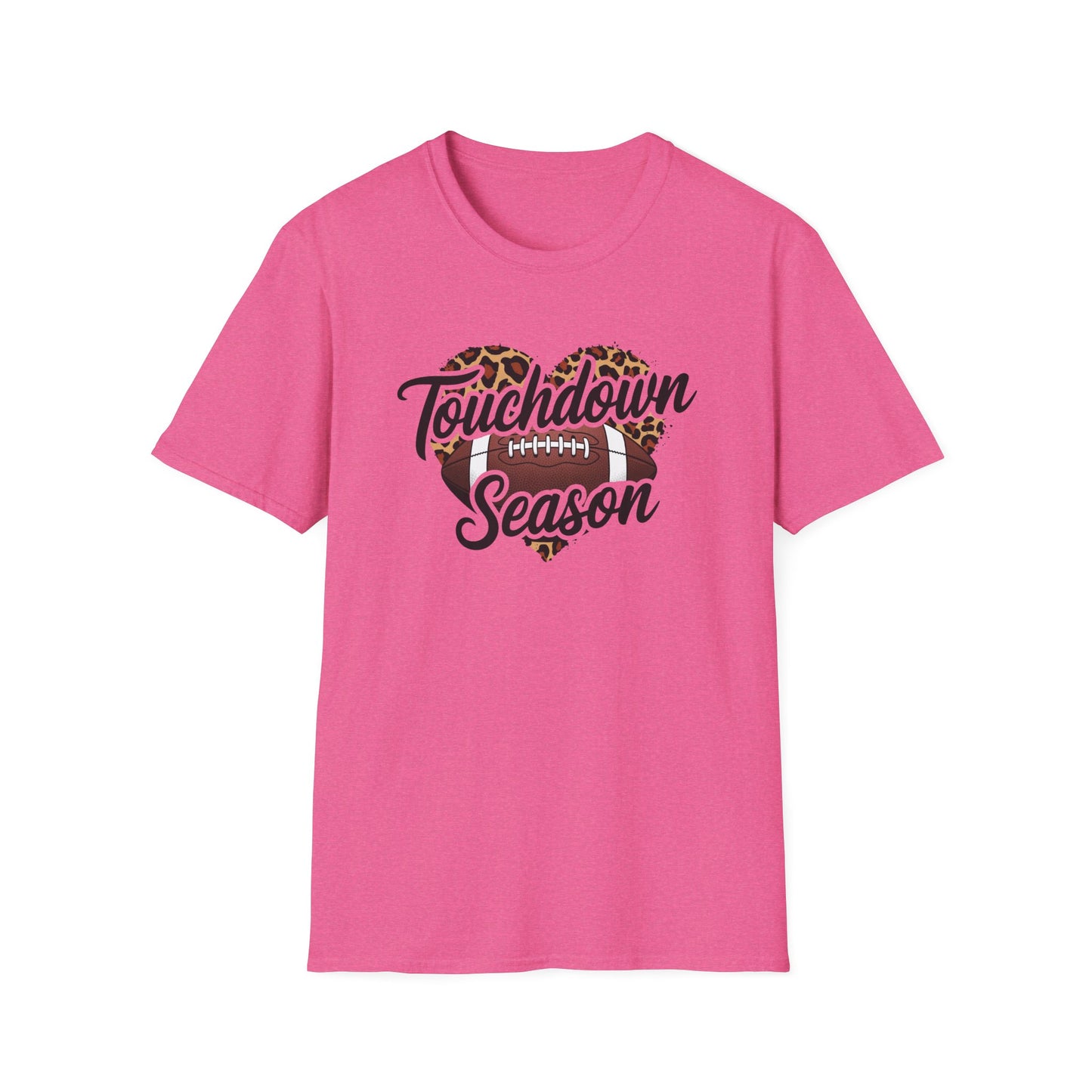 Touchdown Season Football Tee – Sparkle Design for Game Day Fans