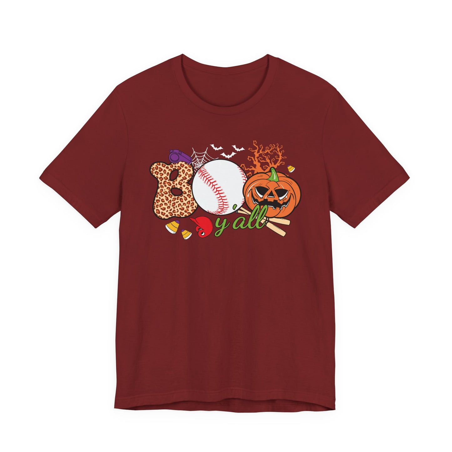 Boo y'all Baseball T-shirt