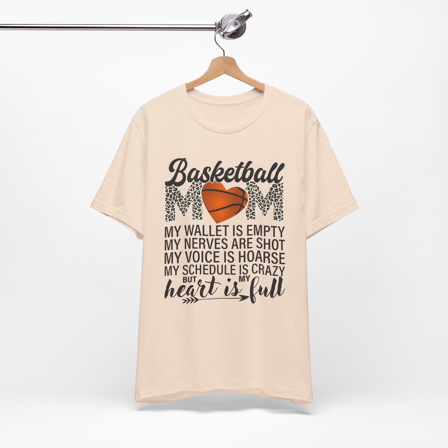 Basketball Mom My Wallet Is Empty T-shirt