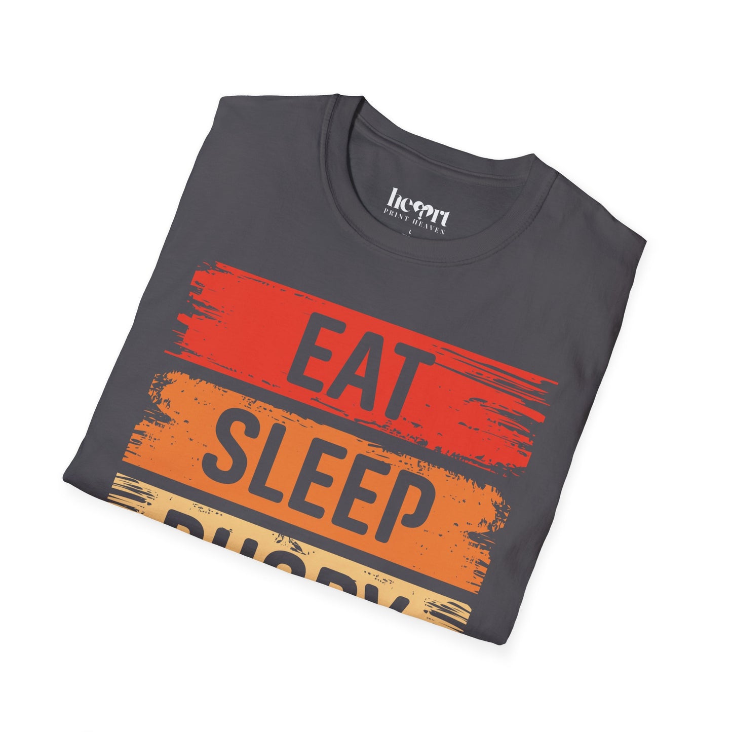 Eat Sleep Rugby Repeat T-Shirt 🏉 | Funny Rugby Gift for Players & Fans