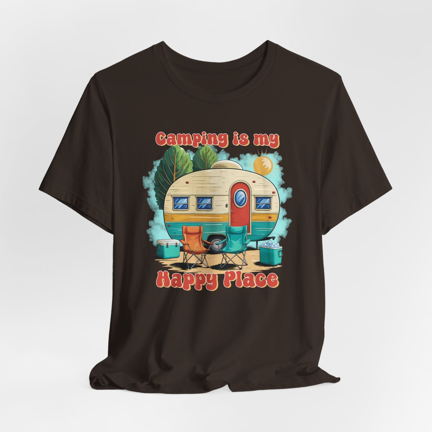 Camping is My Happy Place T-Shirt