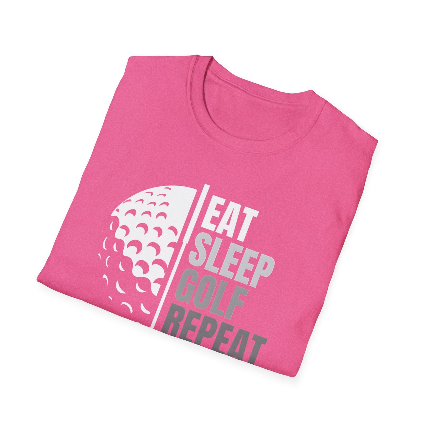 Eat Sleep Golf Repeat Tee – Classic Golf Lifestyle Sports T-Shirt