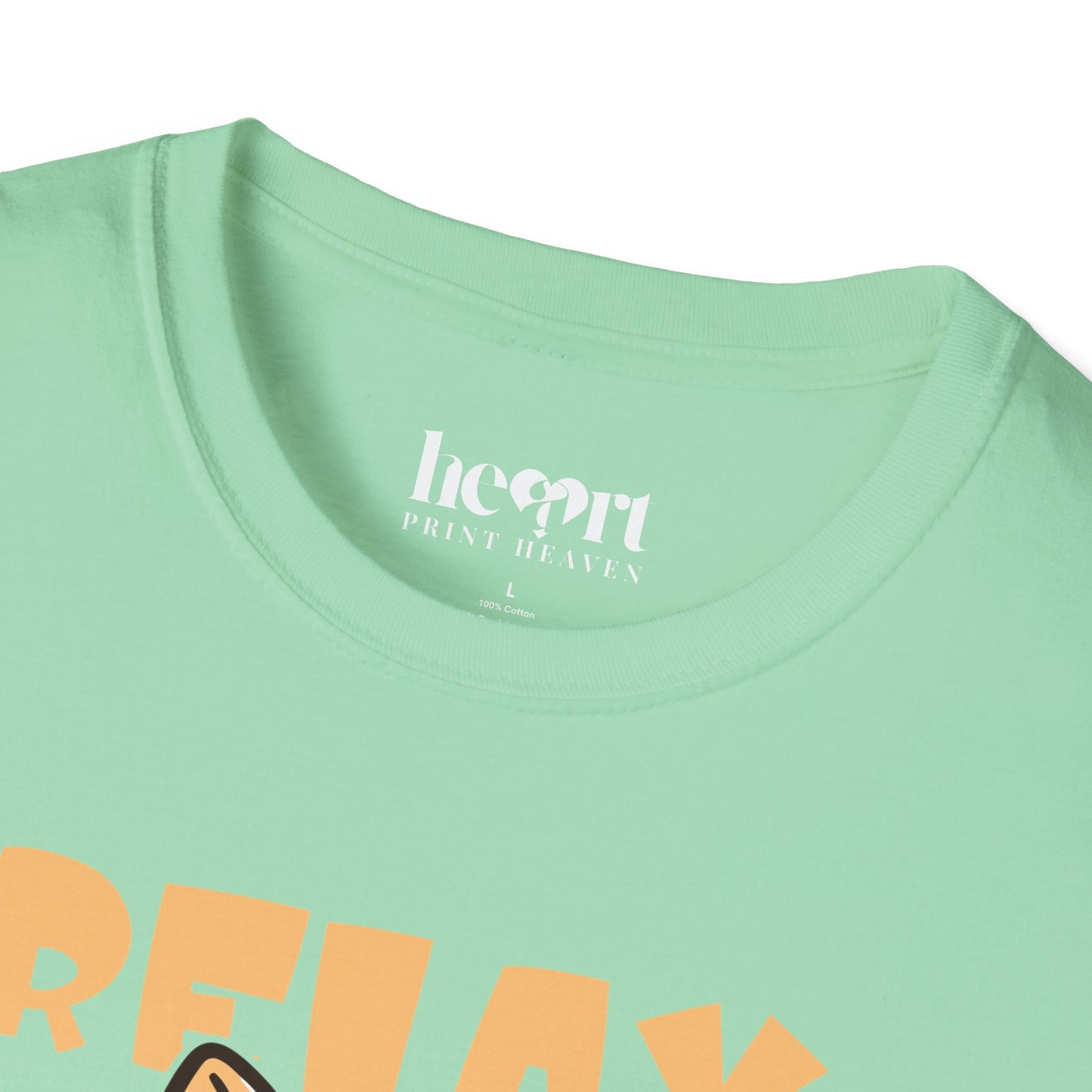Relax and Let It Go Yoga T-Shirt – Calm and Mindful Apparel for Everyday Peace