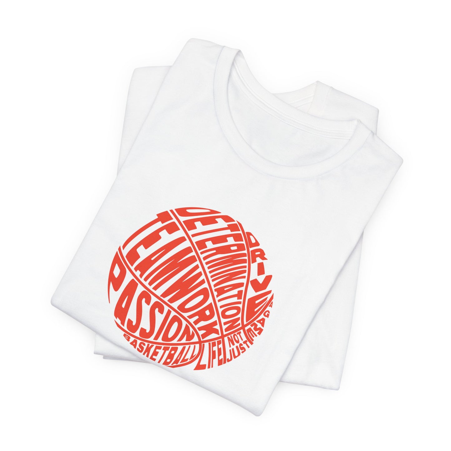 Kld-Basketball-Life Lettering Basketball T-shirt