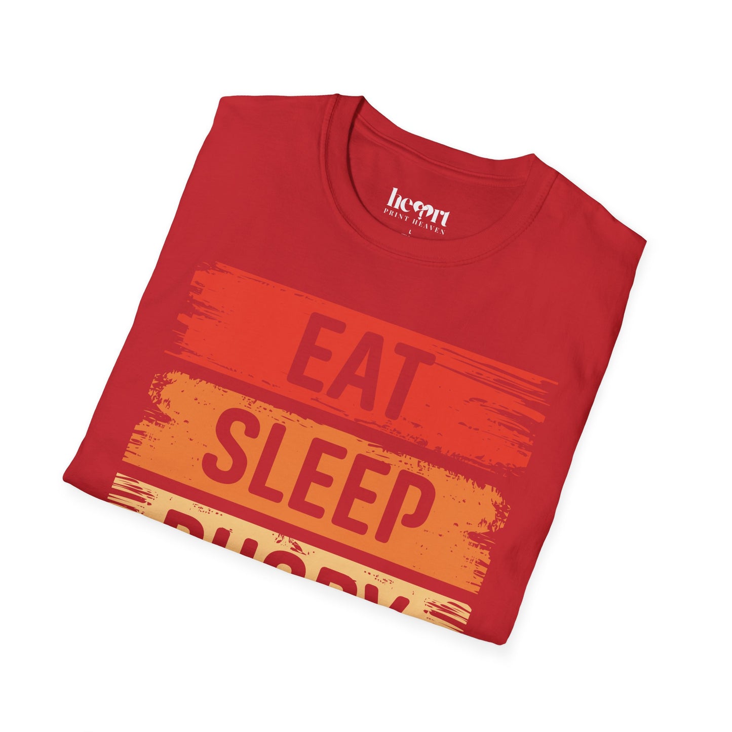 Eat Sleep Rugby Repeat T-Shirt 🏉 | Funny Rugby Gift for Players & Fans