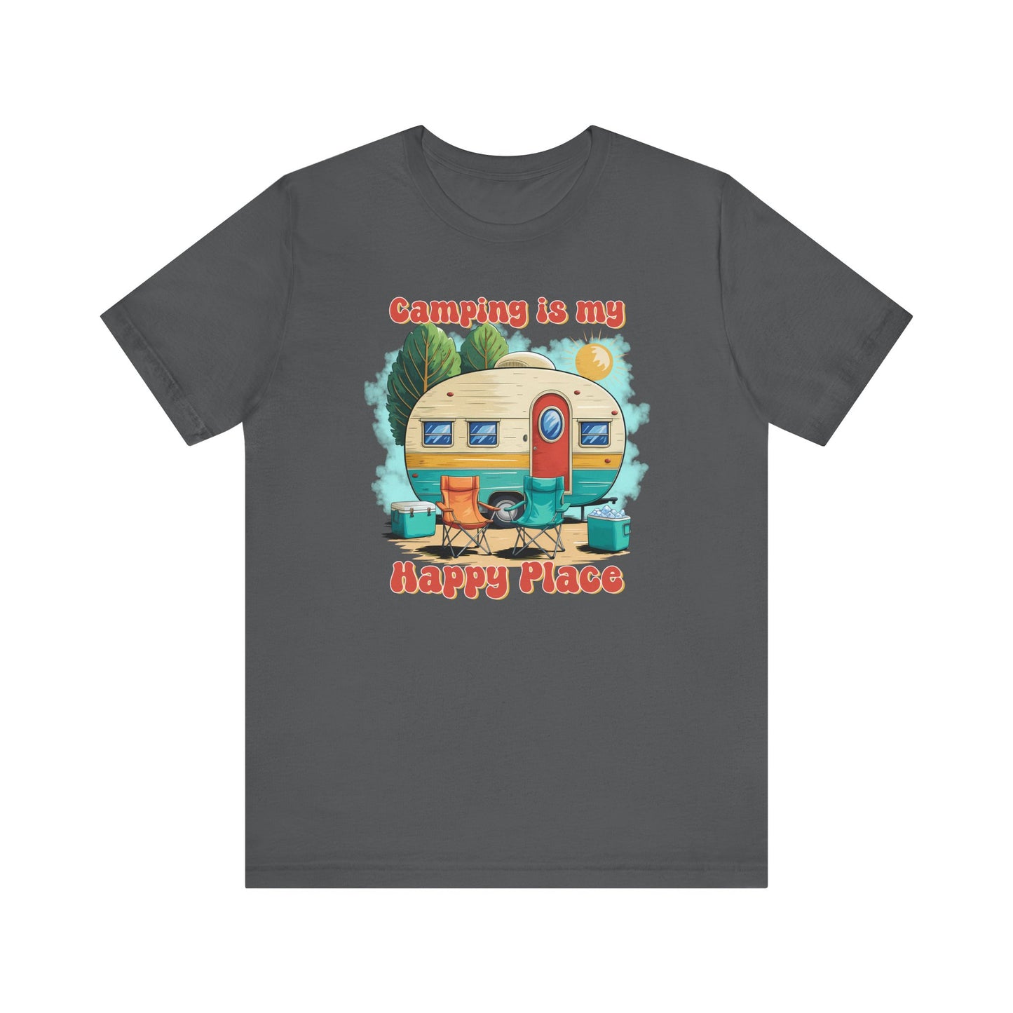 Camping is My Happy Place T-Shirt