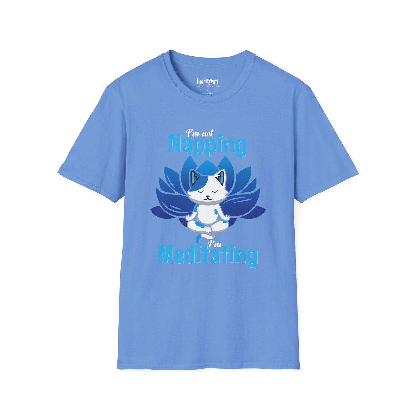 I'm Not Napping, I'm Meditating – Funny Mindfulness T-Shirt 🧘♂️✨