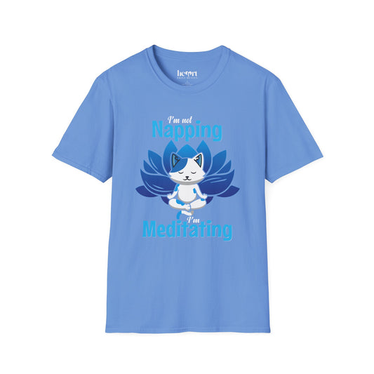 I'm Not Napping, I'm Meditating β Funny Mindfulness T-Shirt π§ββοΈβ¨