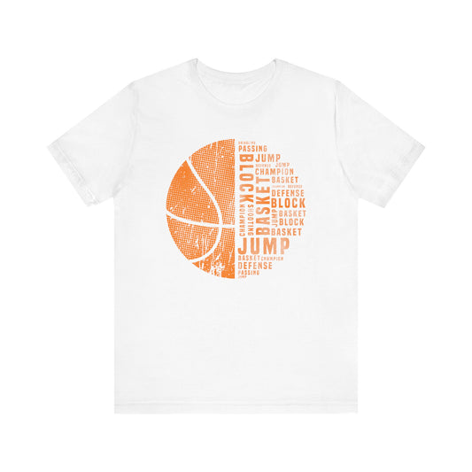Basketball Words T-shirt