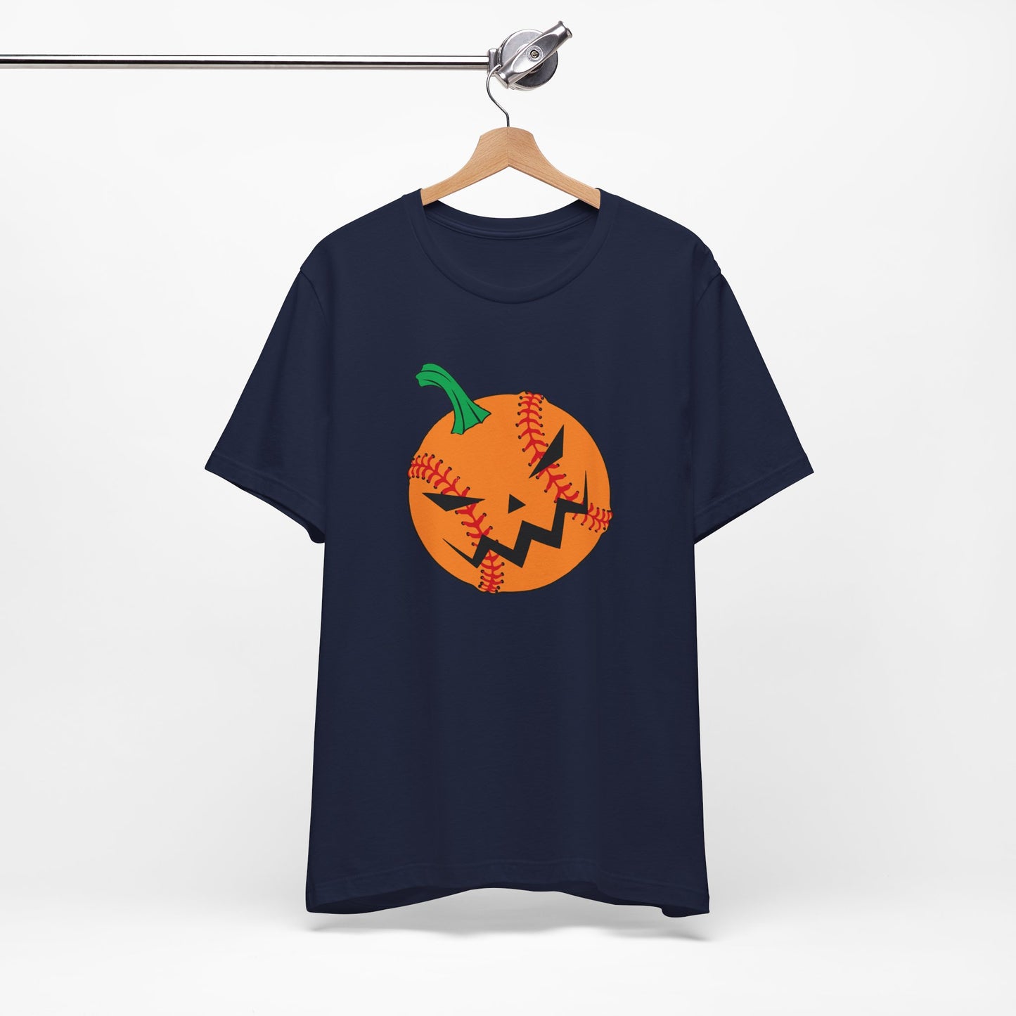 Baseball-Ball-Pumpkin-Halloween T-shirt