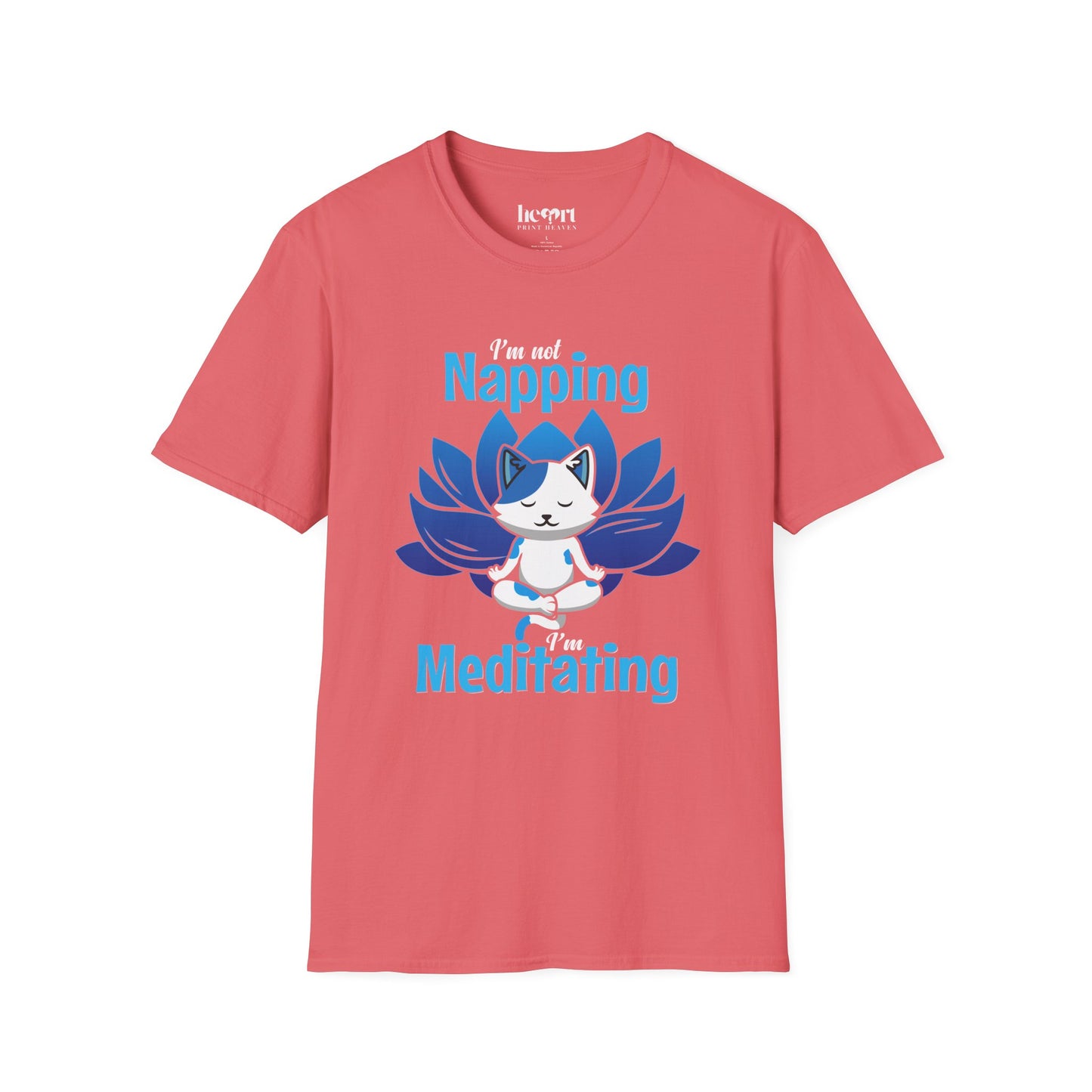 I'm Not Napping, I'm Meditating – Funny Mindfulness T-Shirt 🧘♂️✨