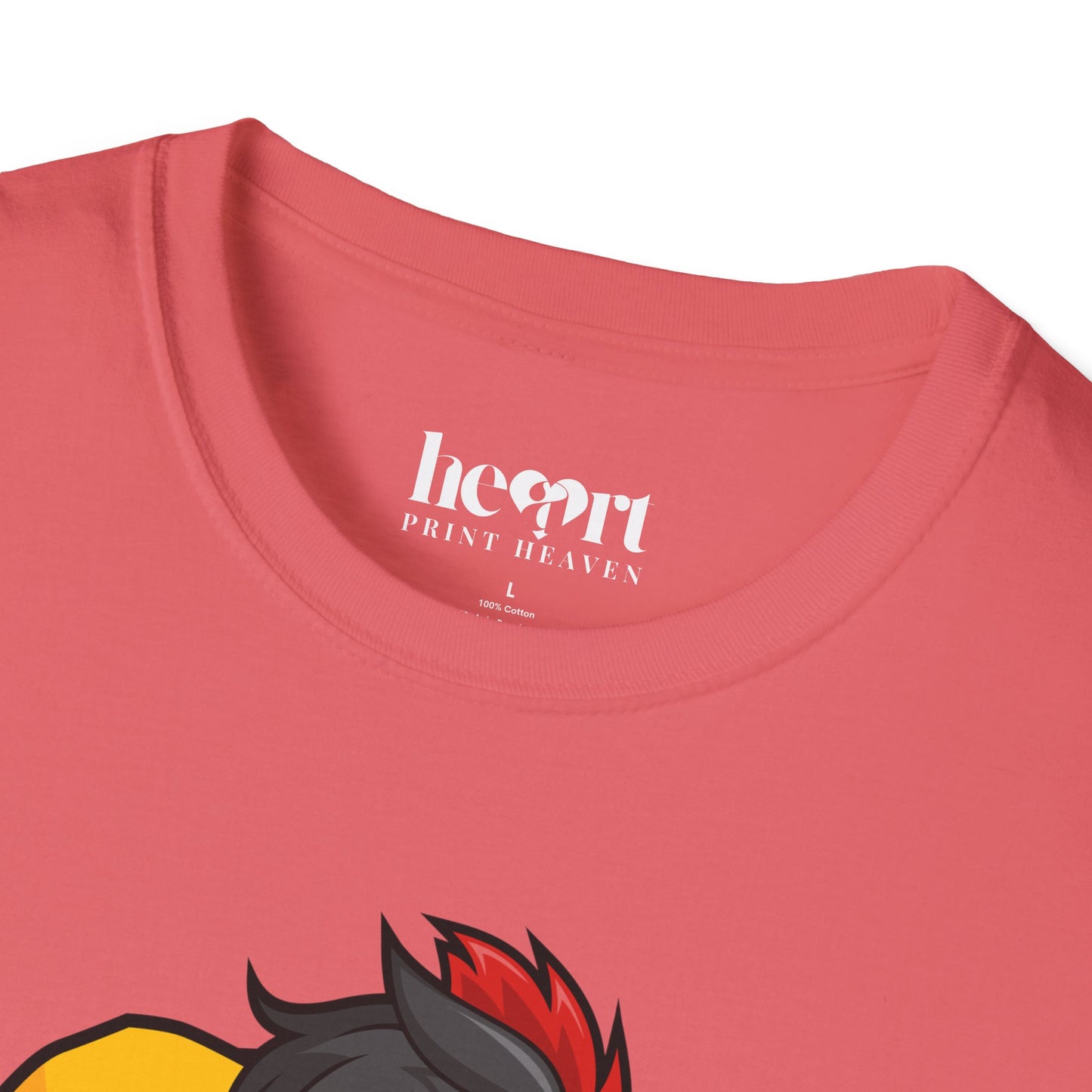 Black Rooster American Football Mascot T-Shirt – Bold Sports Tee for Fans and Teams 🏈