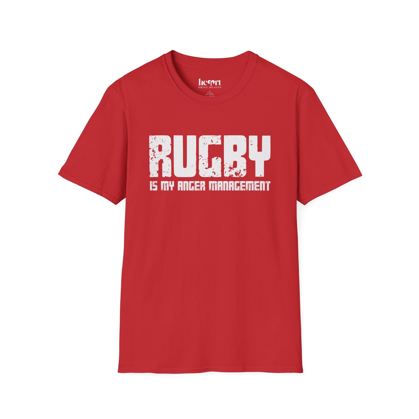 Rugby Is My Anger Management T-Shirt – Funny Rugby Lover's Tee 🏉😂
