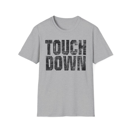 Touch Down Glitter Football T-Shirt β Fun Game Day Tee for Sports Fans
