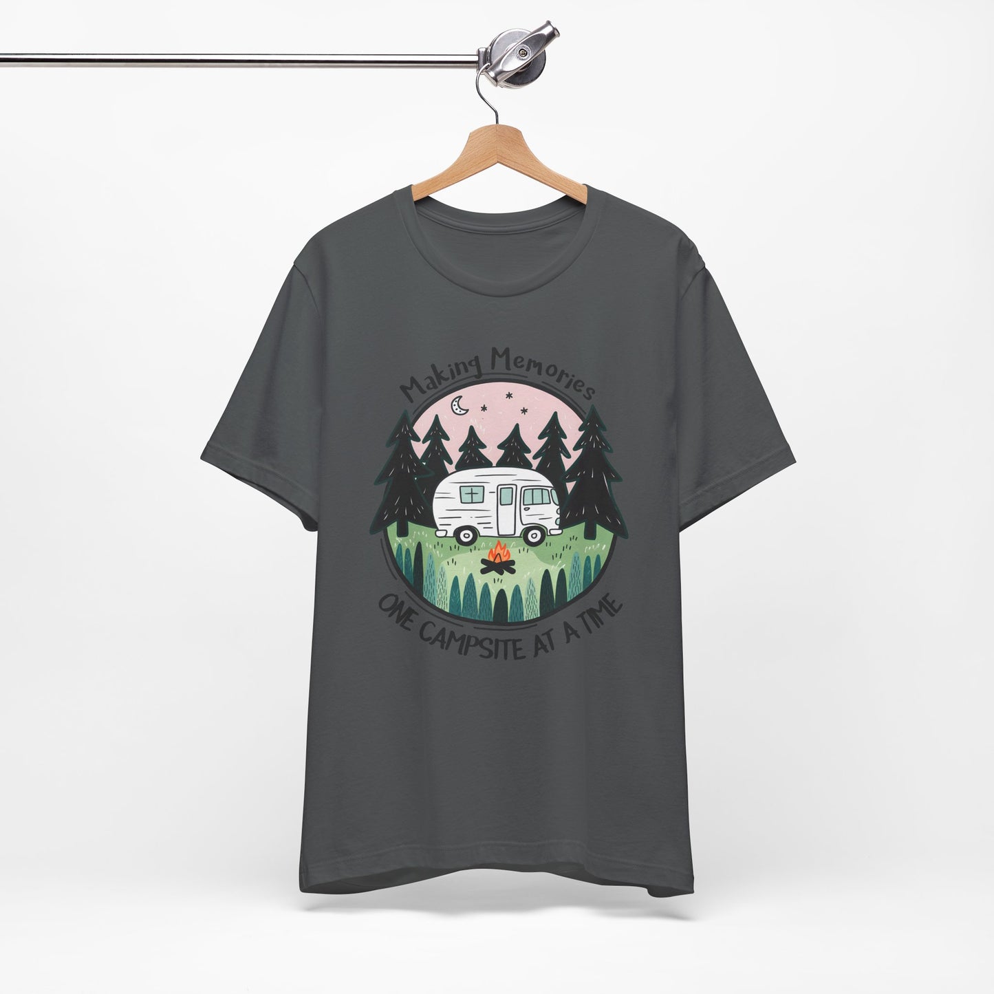 Making Memories One Campsite at a Time – Retro RV Camping Shirt