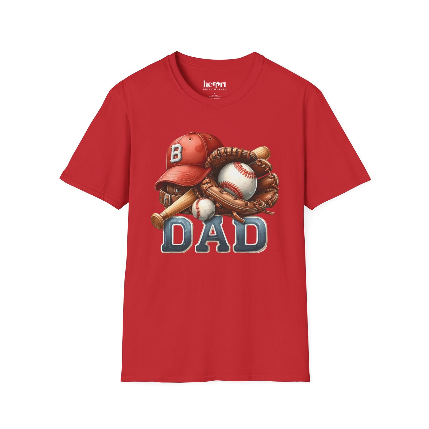 Baseball Dad T-Shirt β Vintage Hat & Ball Sports Tee for Fathers βΎπ