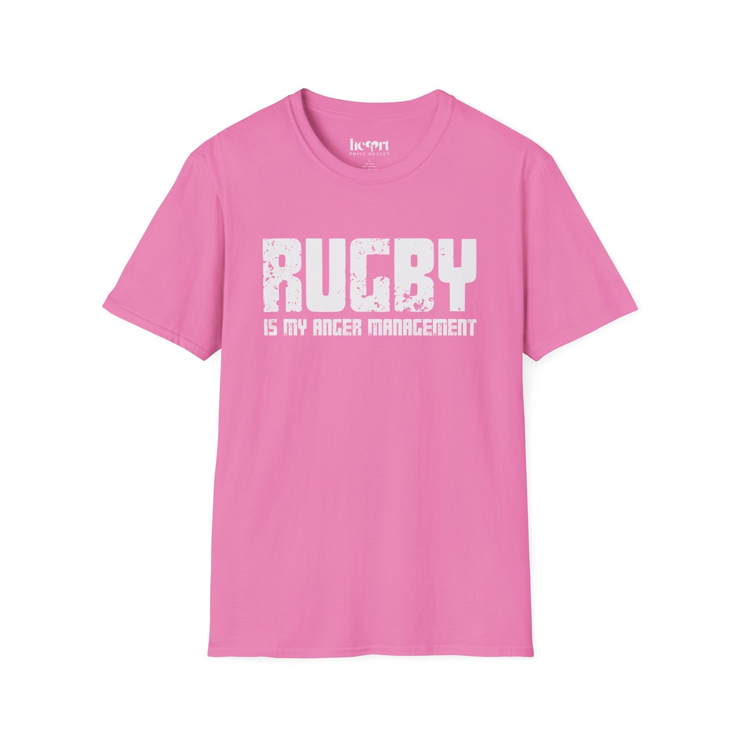 Rugby Is My Anger Management T-Shirt – Funny Rugby Lover's Tee 🏉😂