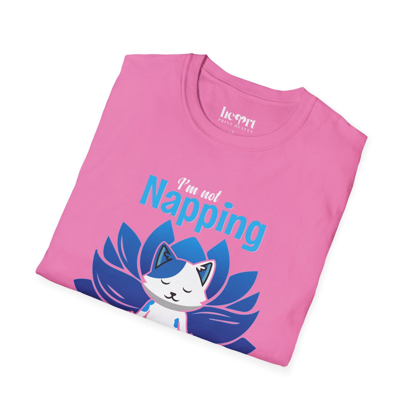 I'm Not Napping, I'm Meditating – Funny Mindfulness T-Shirt 🧘♂️✨