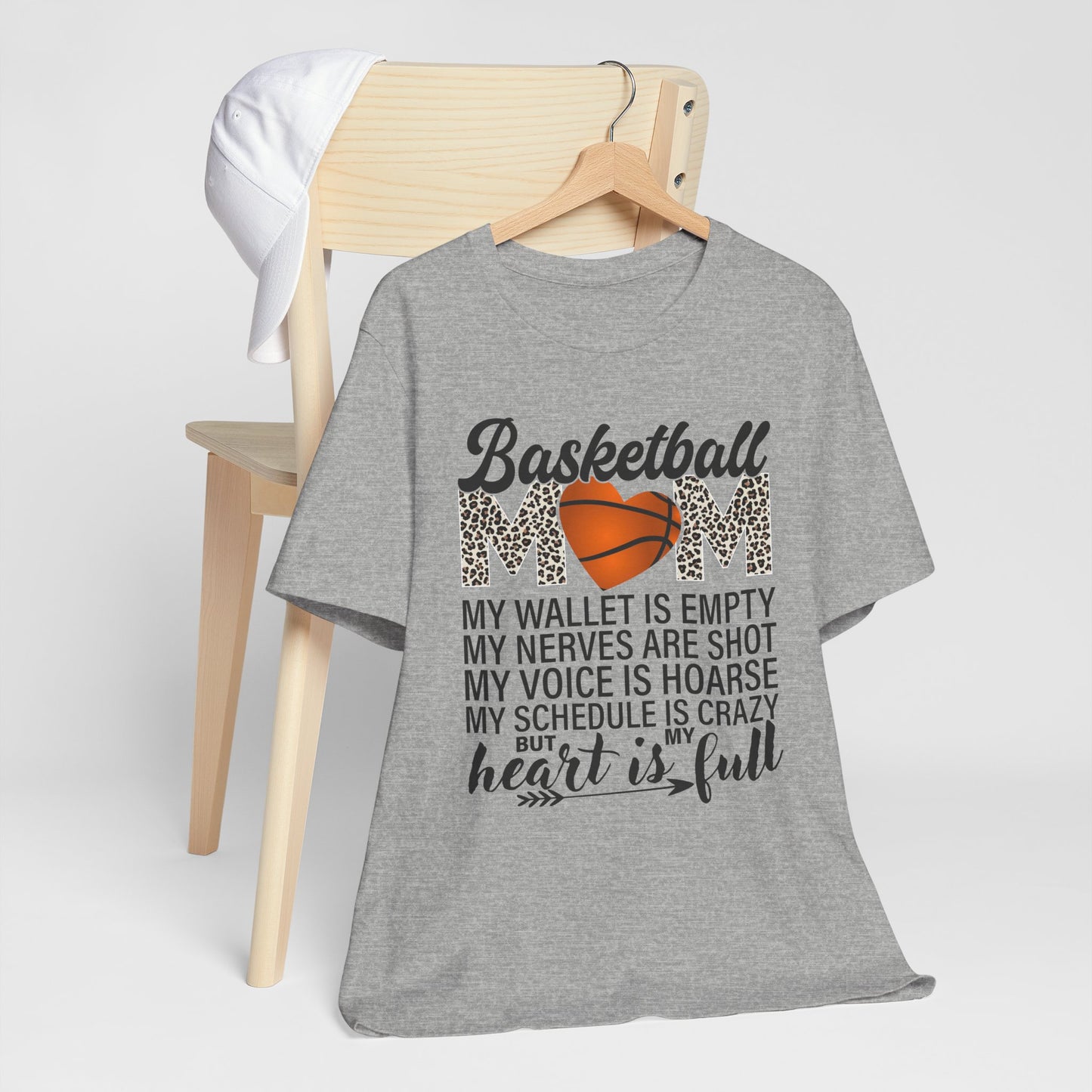 Basketball Mom My Wallet Is Empty T-shirt