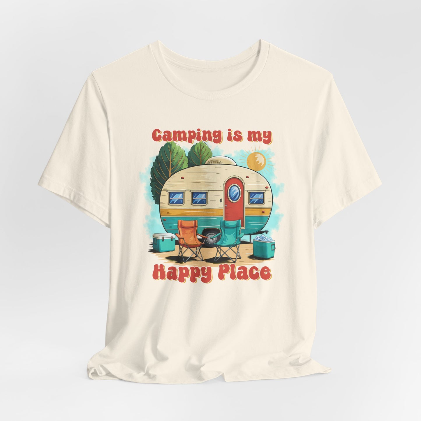 Camping is My Happy Place T-Shirt