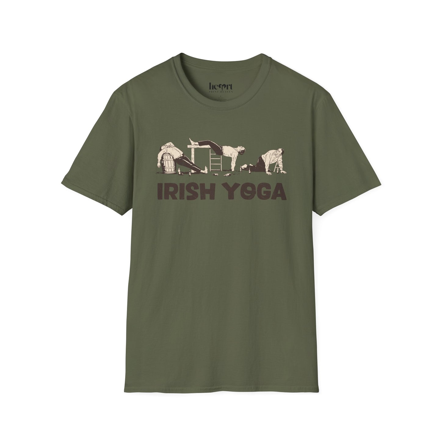 Irish Yoga – Funny St. Patrick’s Day T-Shirt 🍀🍻