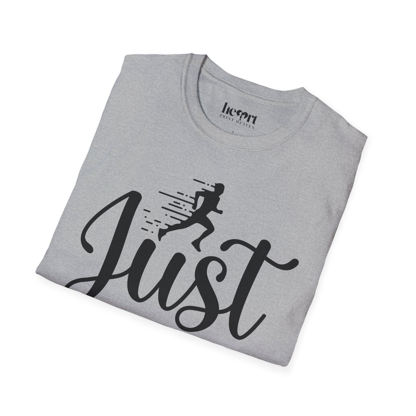 Just Keep Running T-Shirt β Motivational Running Shirt for Marathon & Fitness Enthusiasts