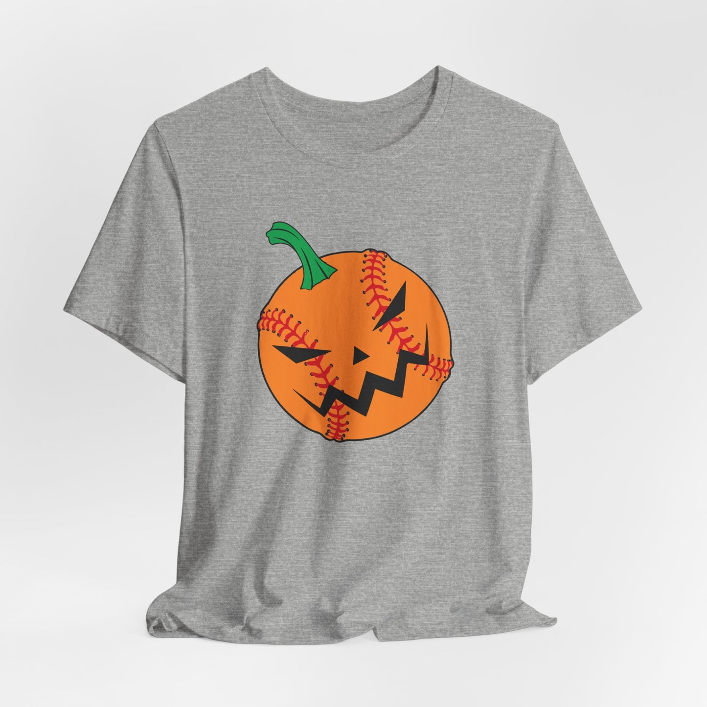 Baseball-Ball-Pumpkin-Halloween T-shirt