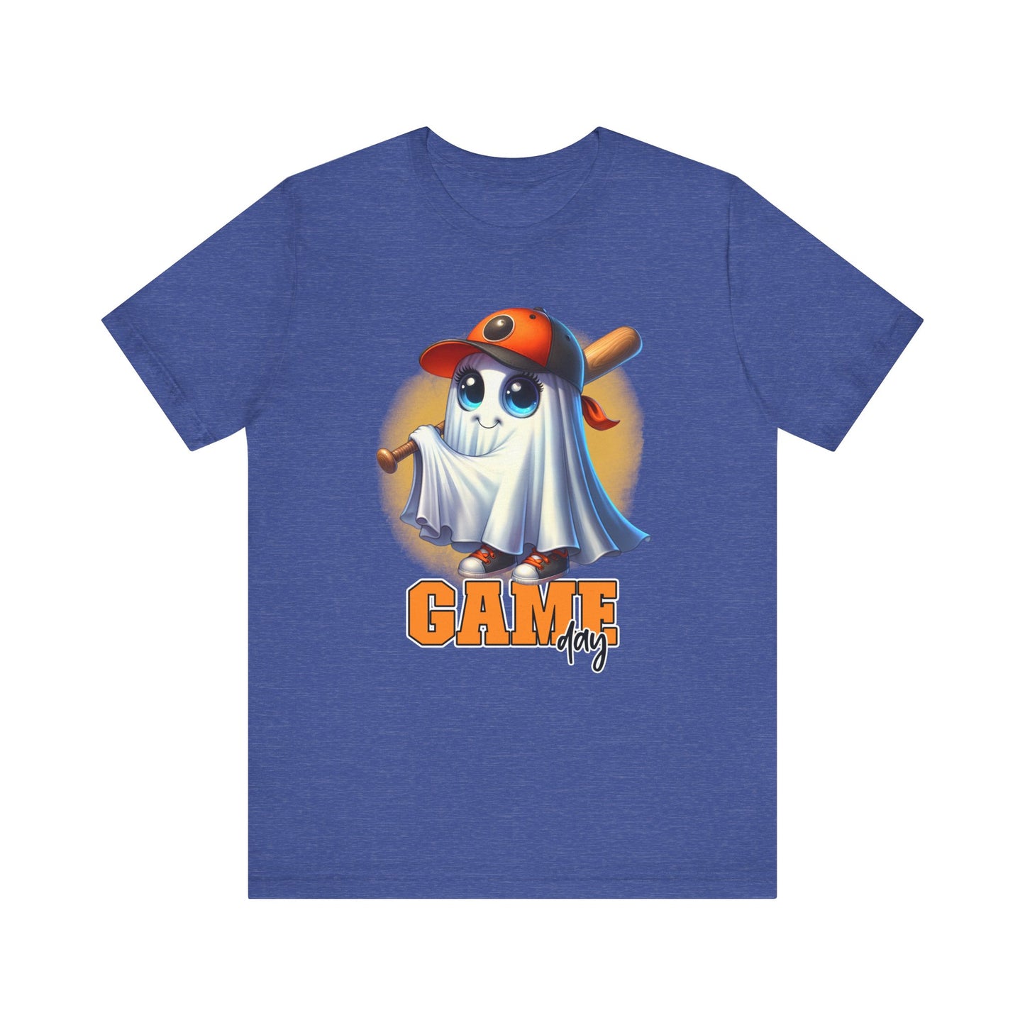 Game Day Cute Baby Ghost Baseball T-shirt