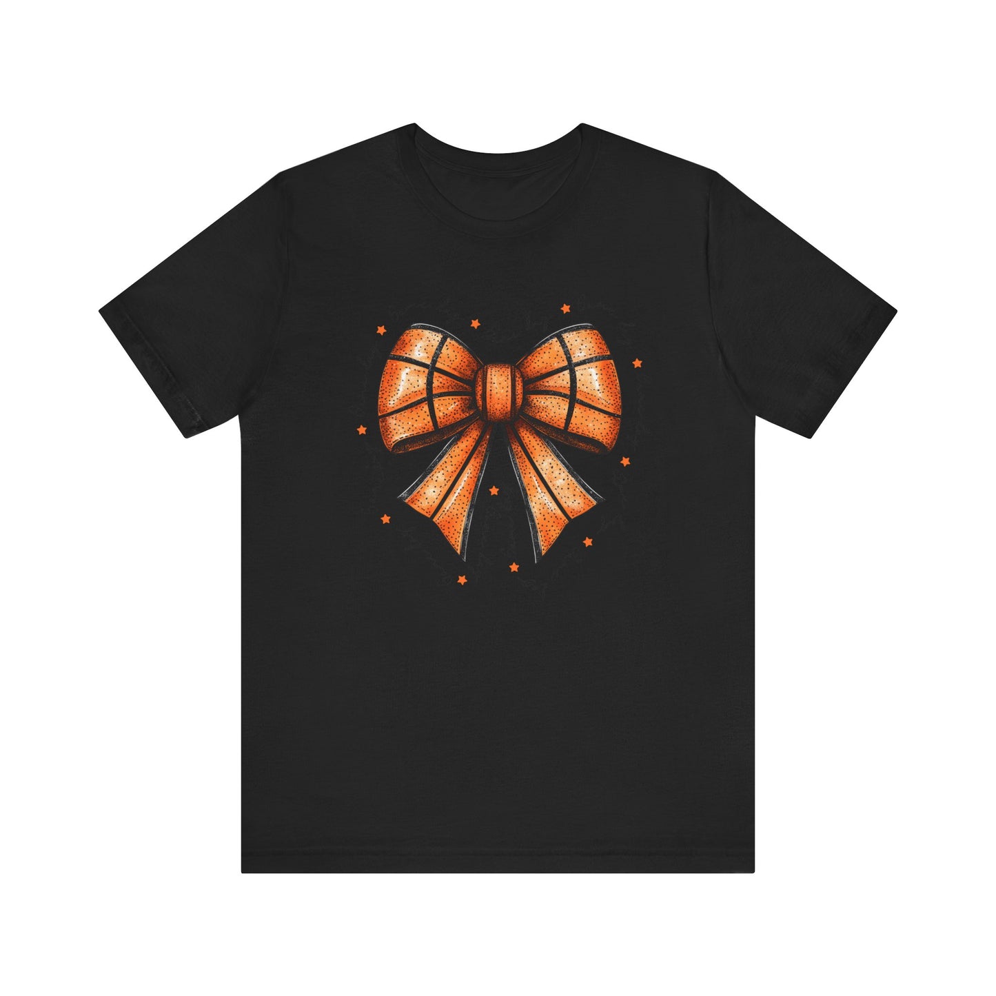 Game Day Bow Basketball T-shirt