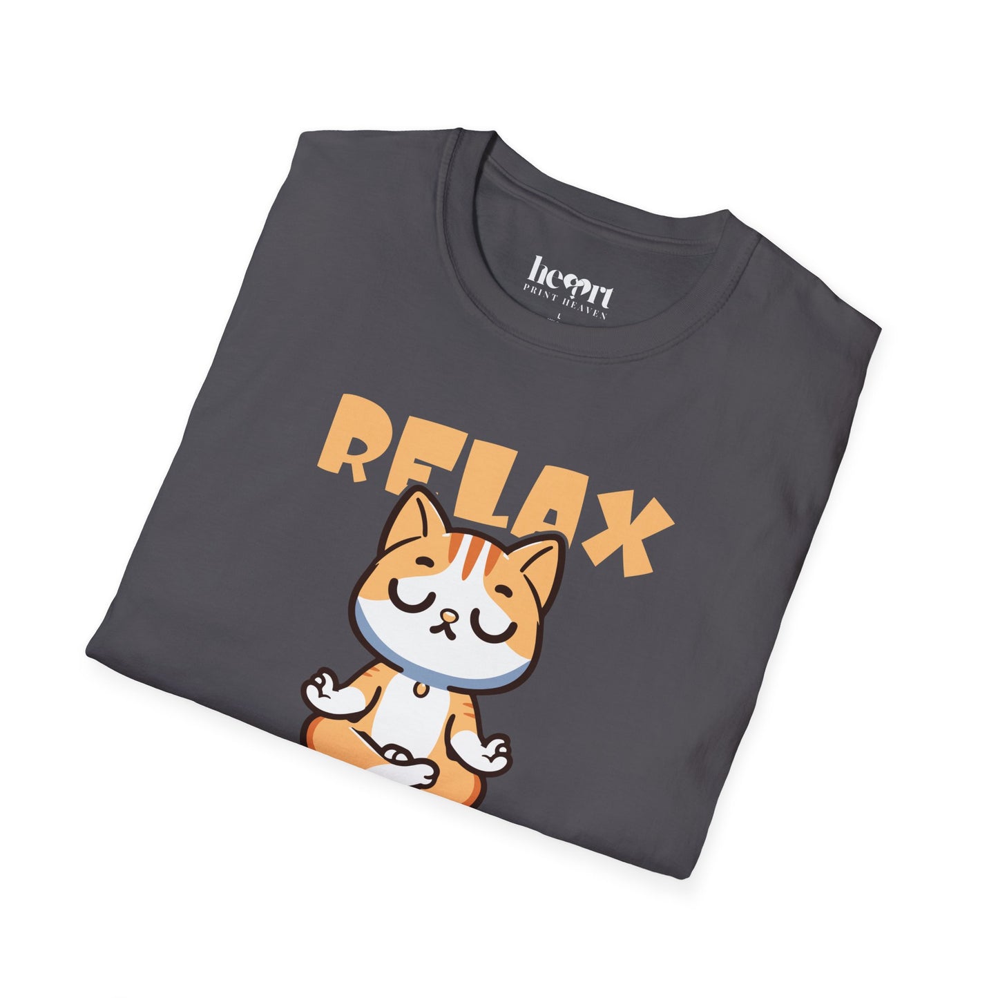 Relax and Let It Go Yoga T-Shirt – Calm and Mindful Apparel for Everyday Peace