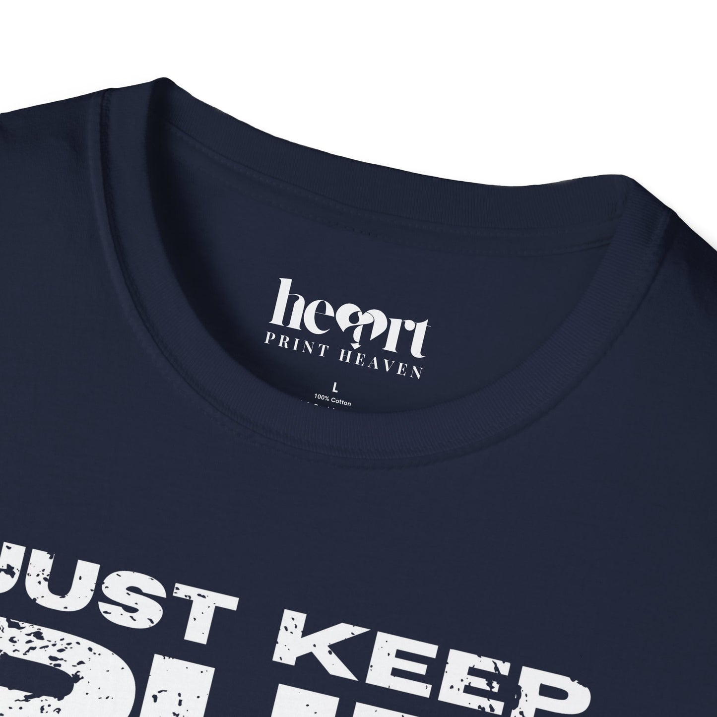 Just Keep Running Women's T-Shirt – Motivational Running Apparel for Active Women