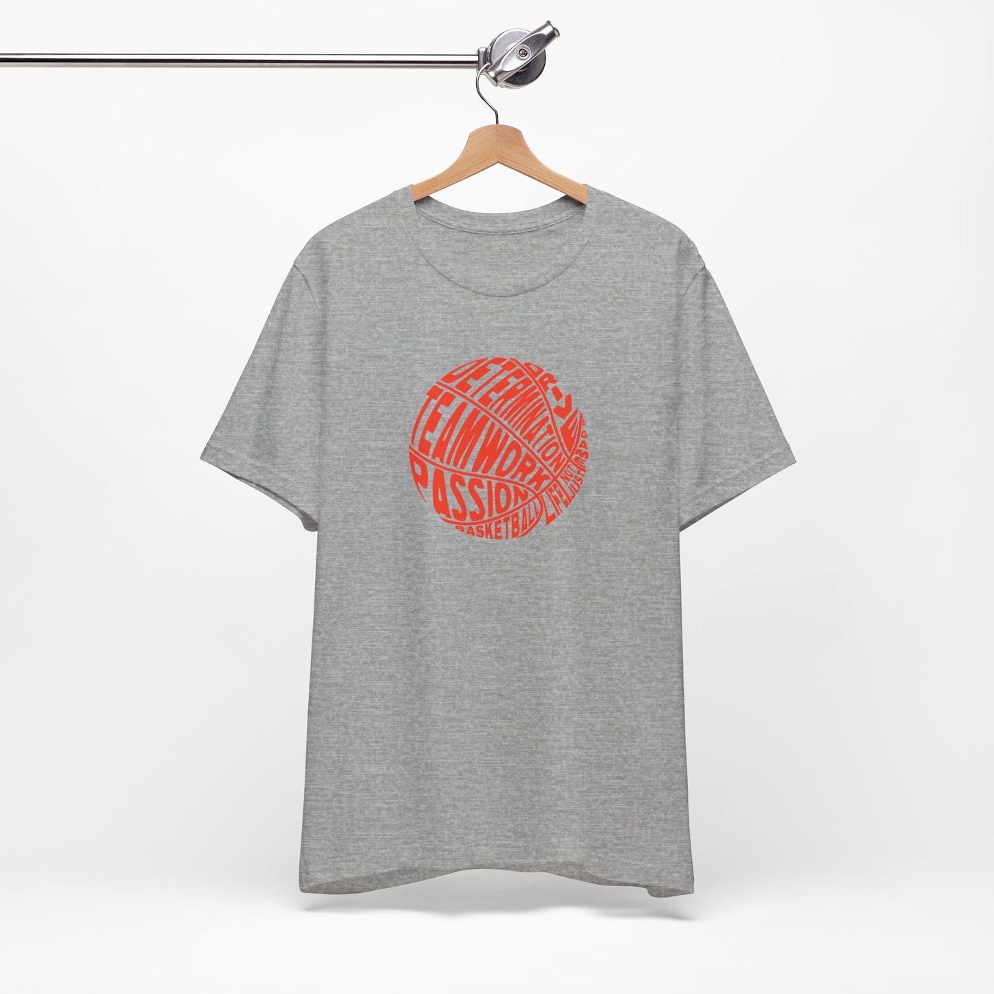 Kld-Basketball-Life Lettering Basketball T-shirt